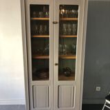 Glass-glazed Parisian wardrobe