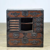 Commode japonaise Tansu, vers 1890