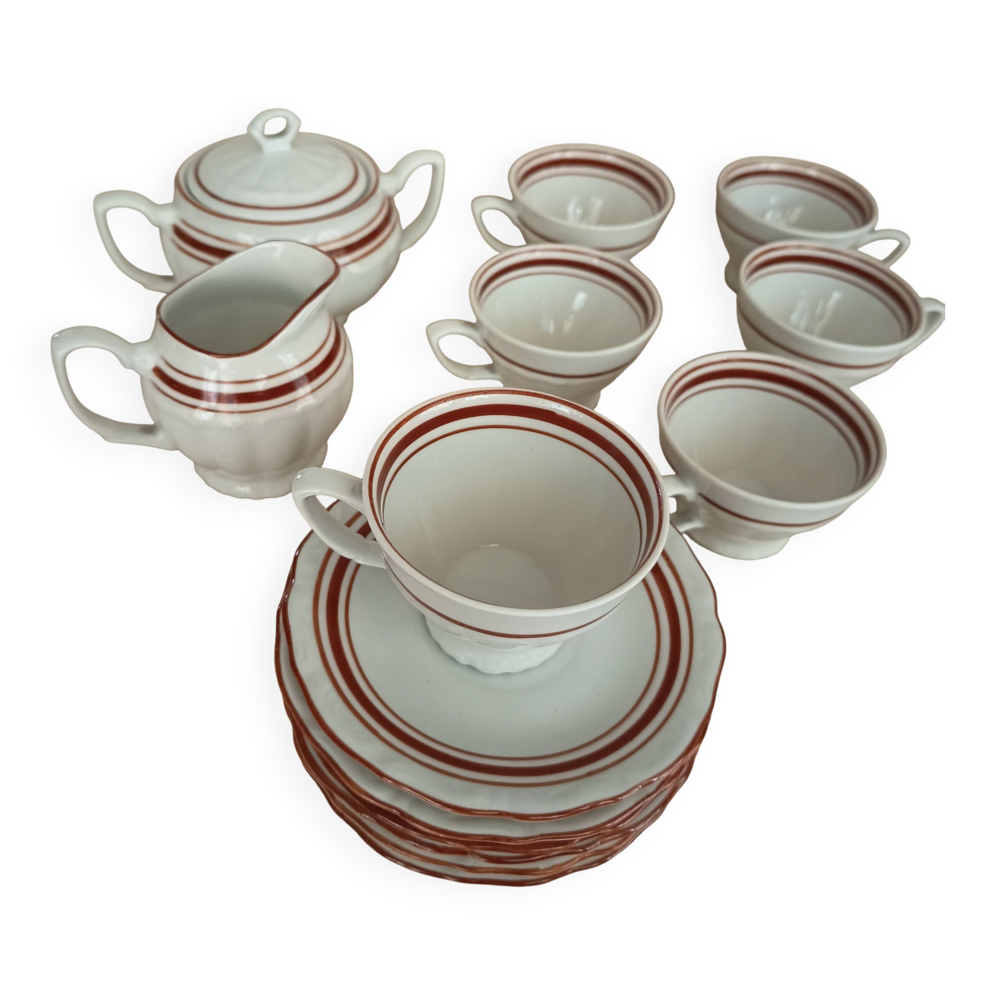 Tea service Porcelain Bogucice