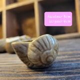 Set of 15 snails shells in ceramic