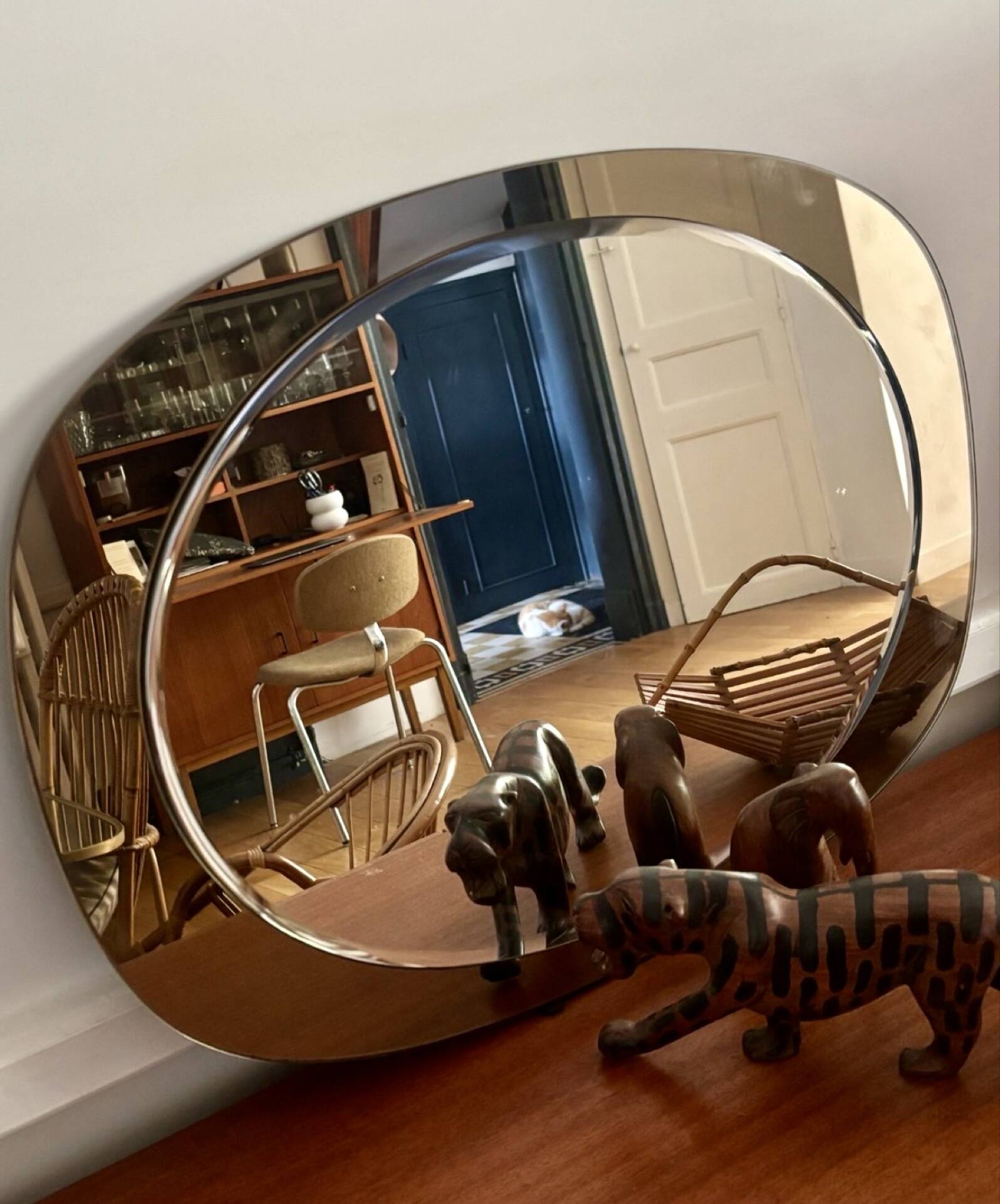 Oval mirror from the 70s