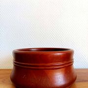 Teak fruit bowl Nissen Denmark 1960