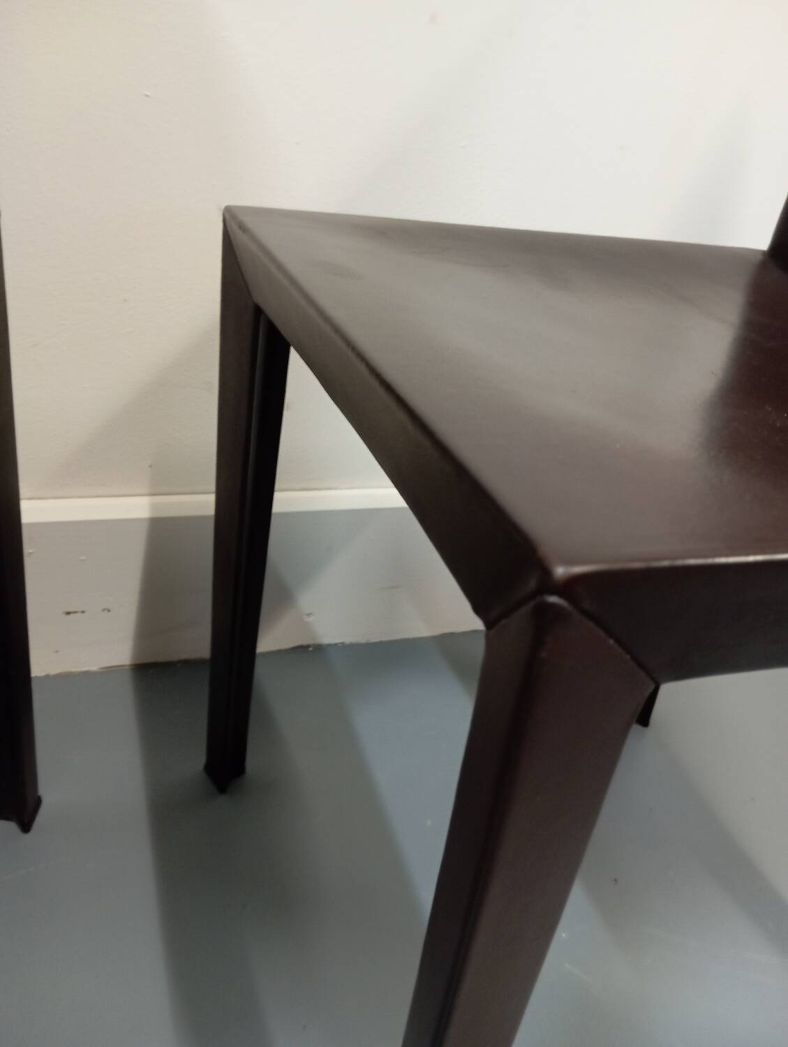 Lola leather chair/armchair designed by Poltrona Frau