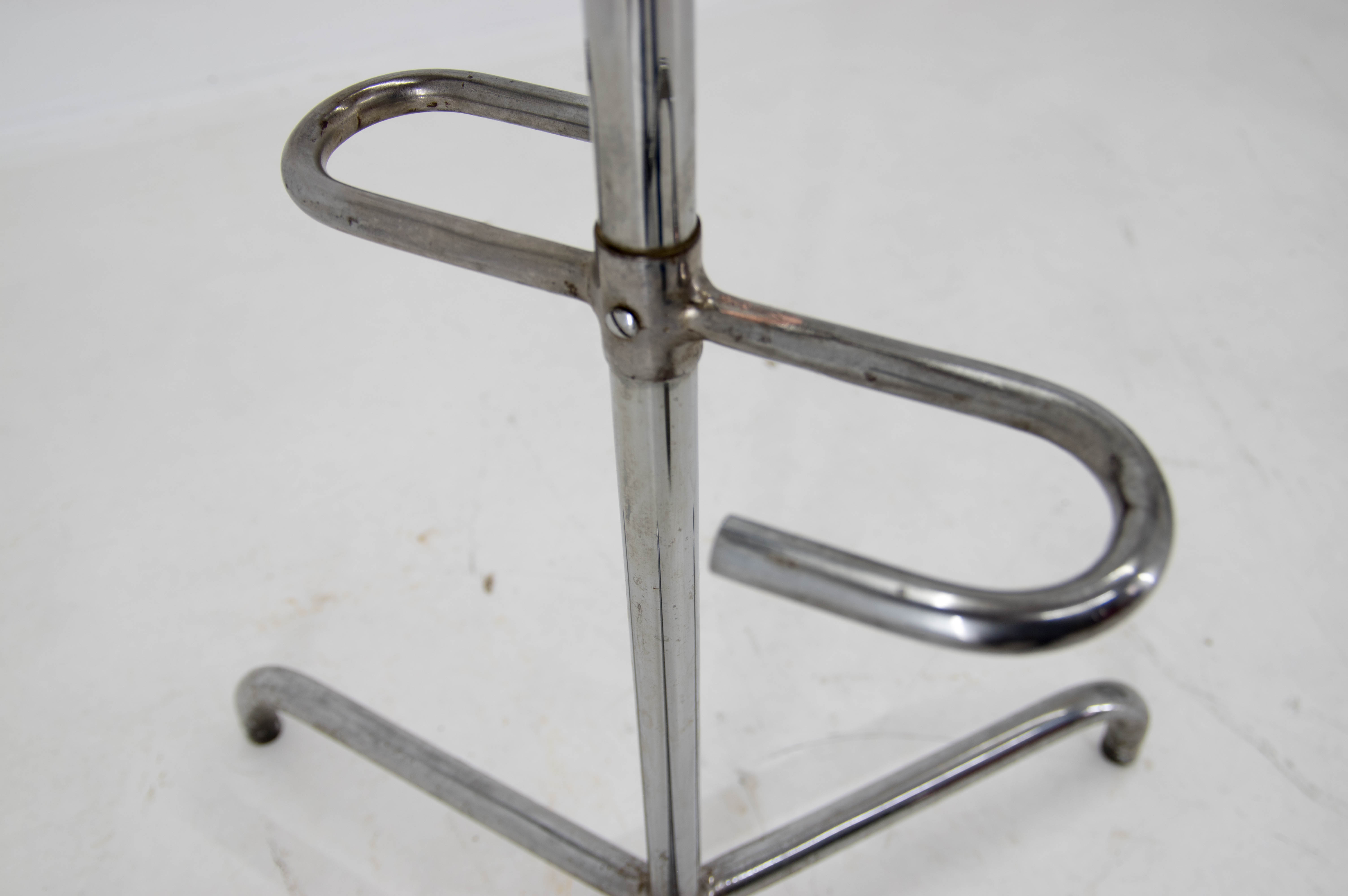 Bauhaus chrome coat stand, 1920s