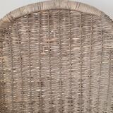 Vintage rattan armchair 1950