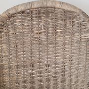 Fauteuil en rotin vintage 1950