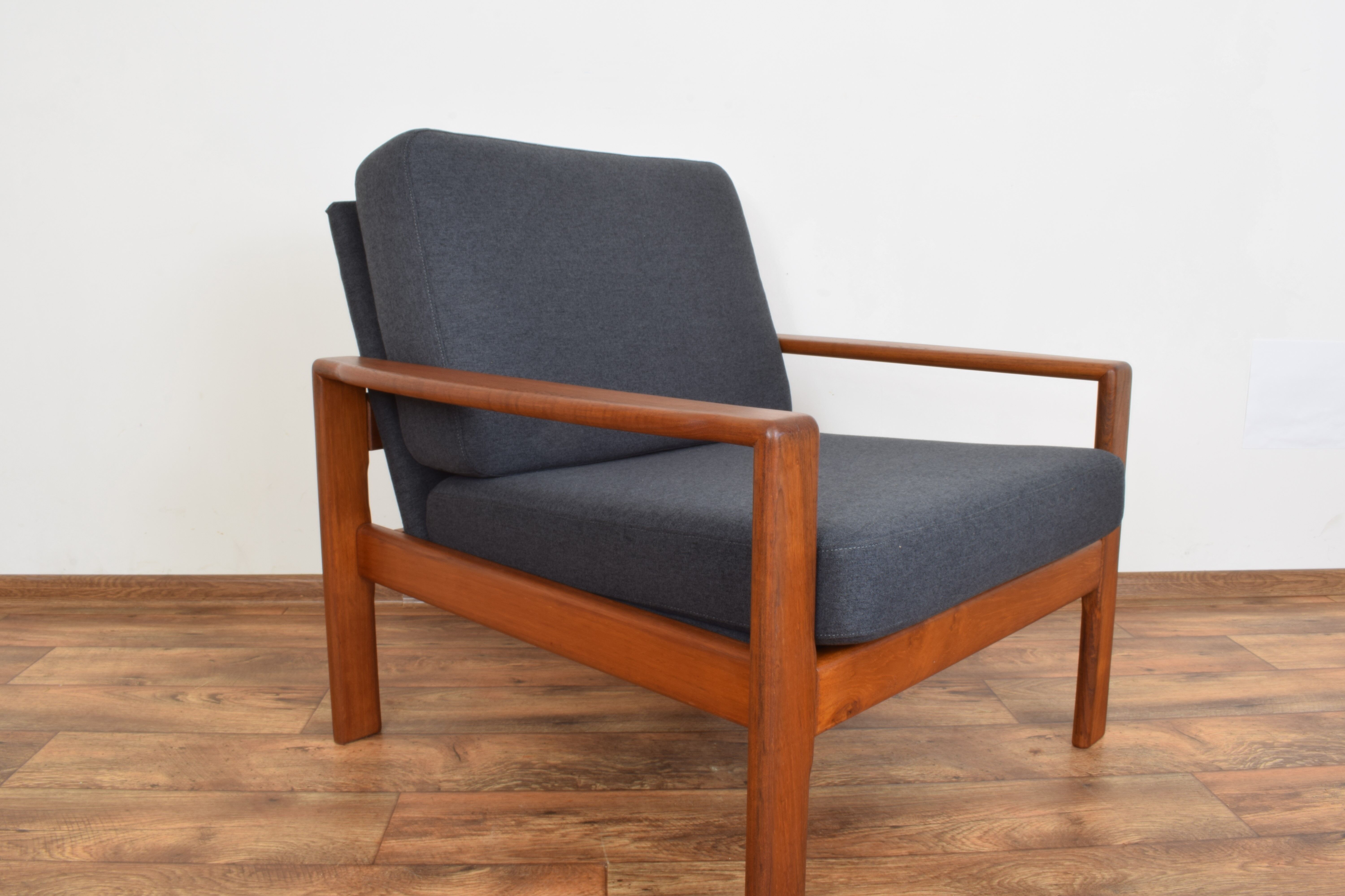Pair of teak Armchair, 1970s