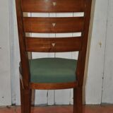 Series of 10 rosewood chairs
