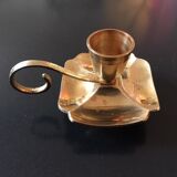 Pair of brass candlesticks