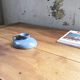 Vase bleu céramique