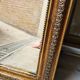 Antique large Louis Philippe mirror, decorated with gilt leaf - "Claude"