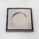 Vintage Italy tray in steel by Sambonet, 1970s