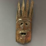 Wooden tribal mask