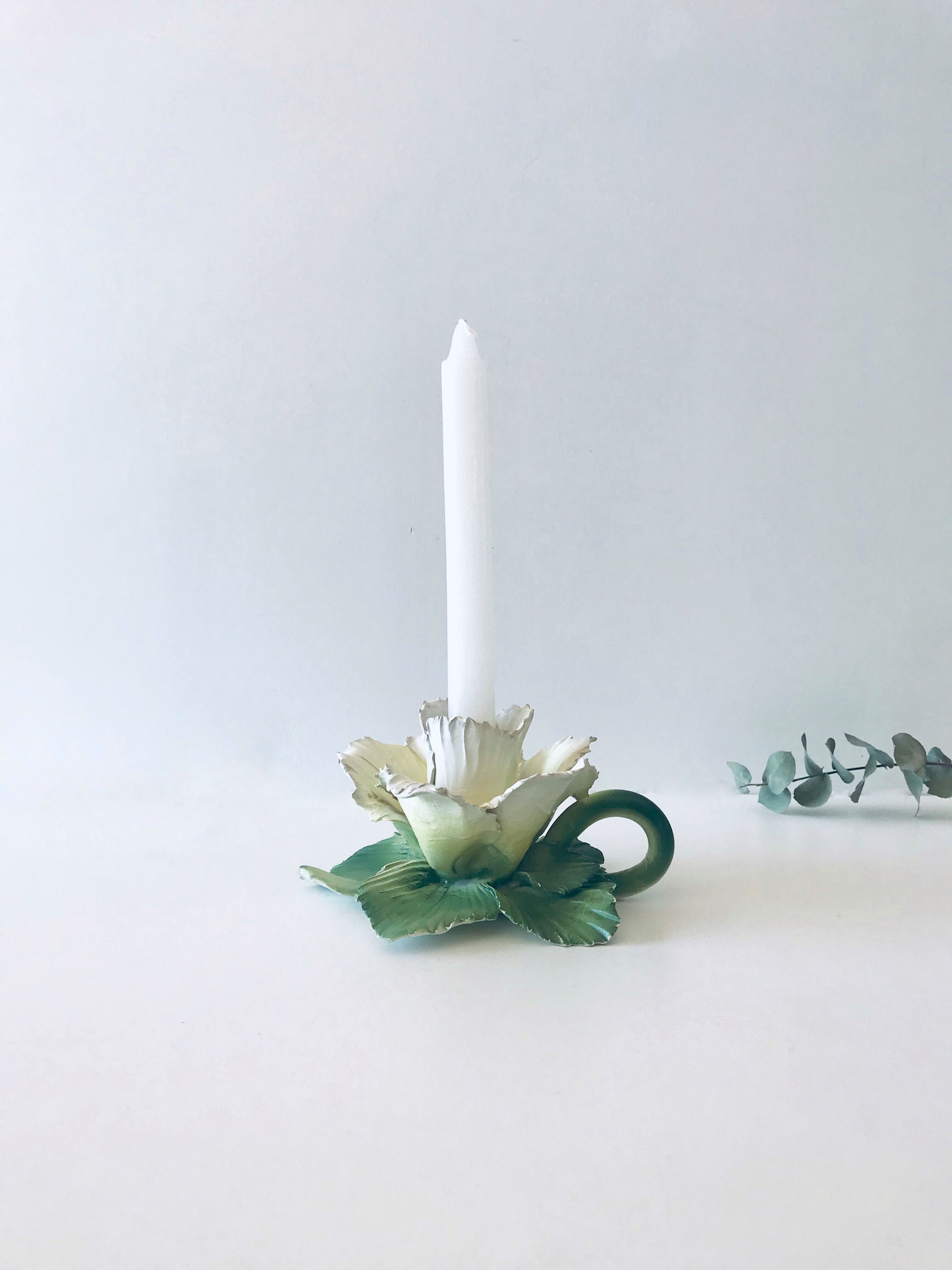 Ceramic candlestick