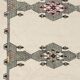 Tapis de couloir turc vintage 145x385 cm
