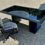 Executive desk by Guido Faleschini and armchair by Matteo Grassi