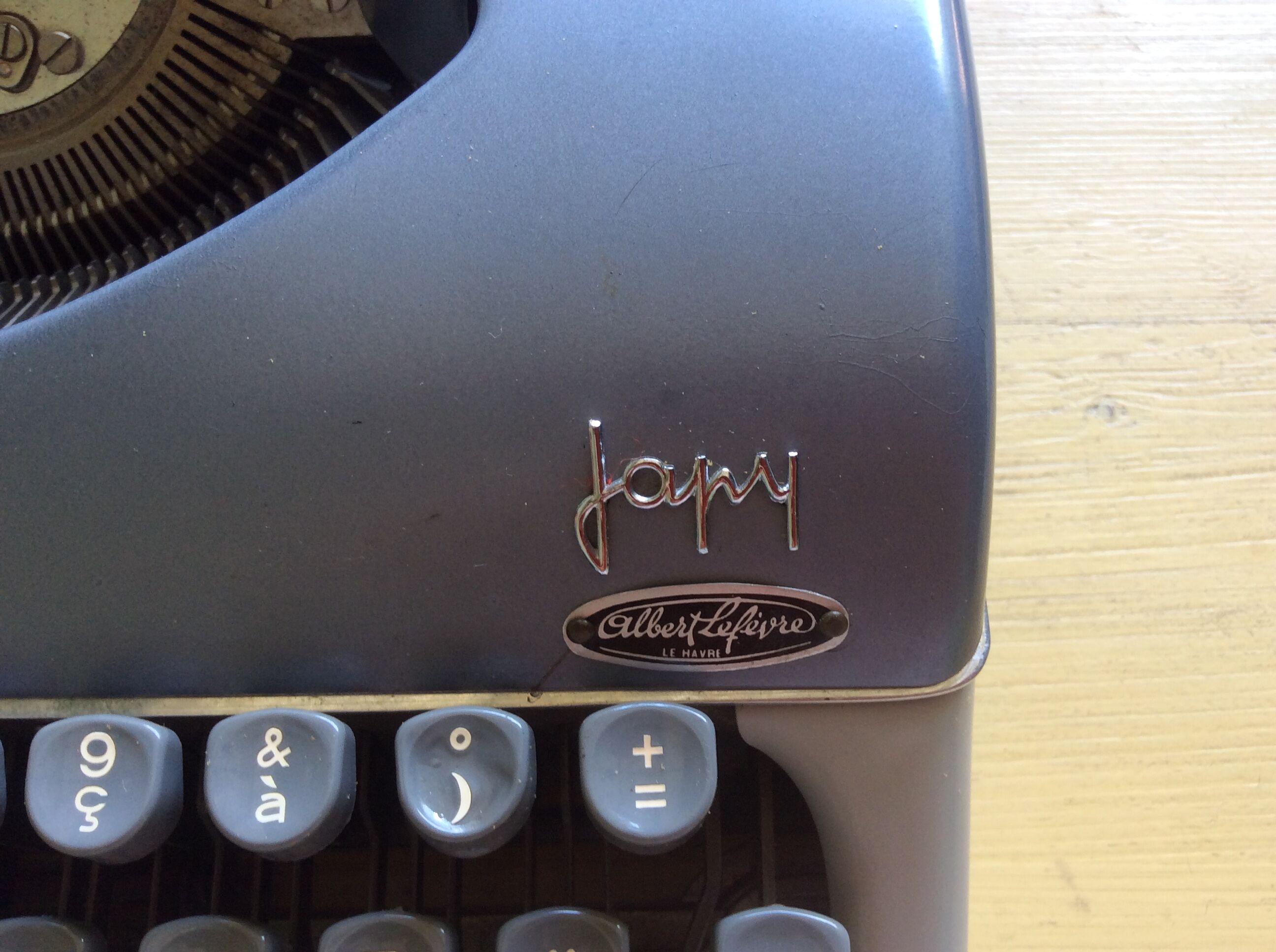 Japy Typewriter 50years