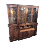 English mahogany bookcase from the early 20th century