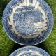 Set of 4 English deep plates by Churchill.