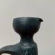 Brutalist Vintage Carafe Vase by Gerhard Liebenthron, 1980