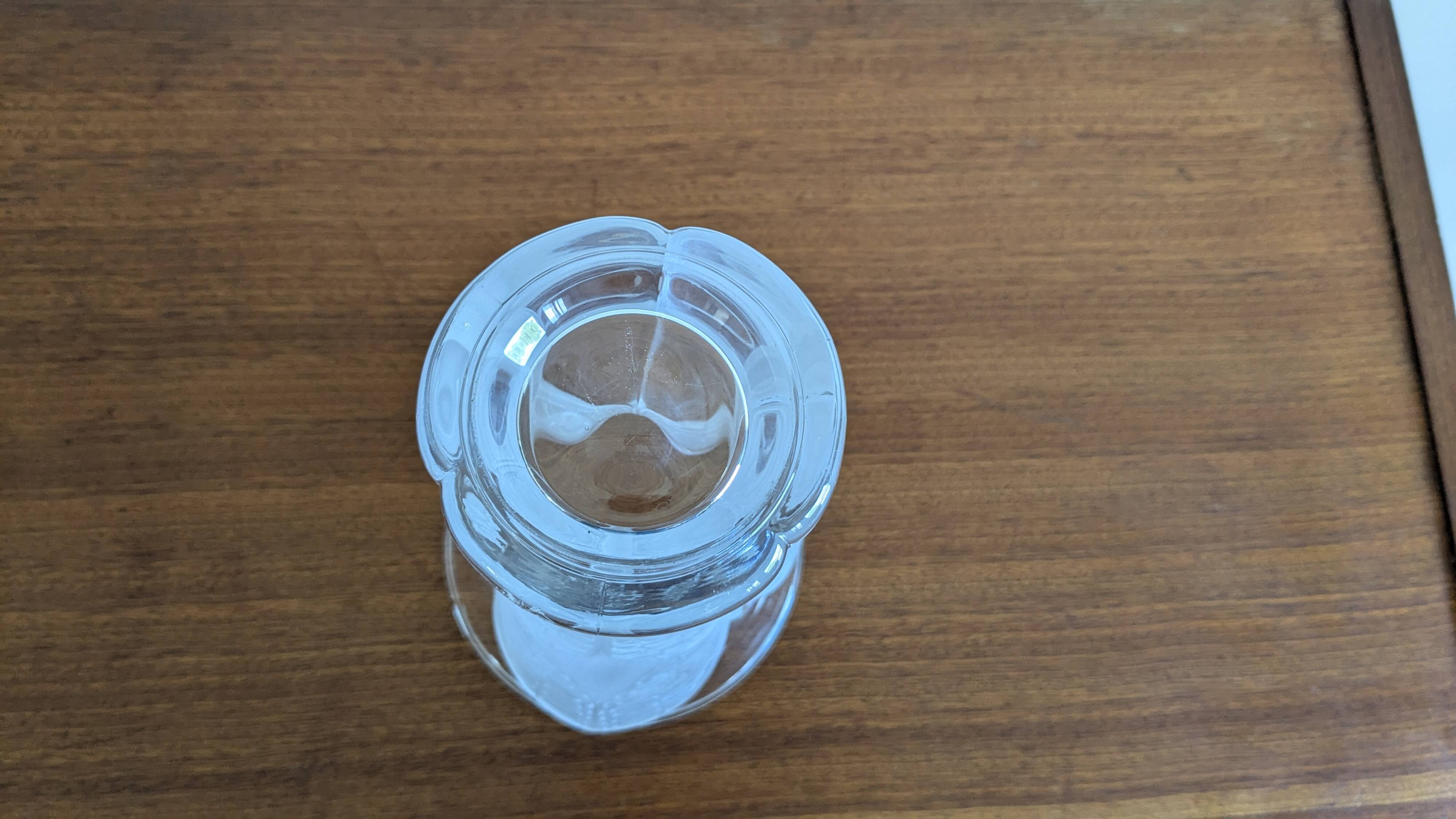 Art Deco vase in Arques crystal