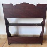Antique wooden wall shelf