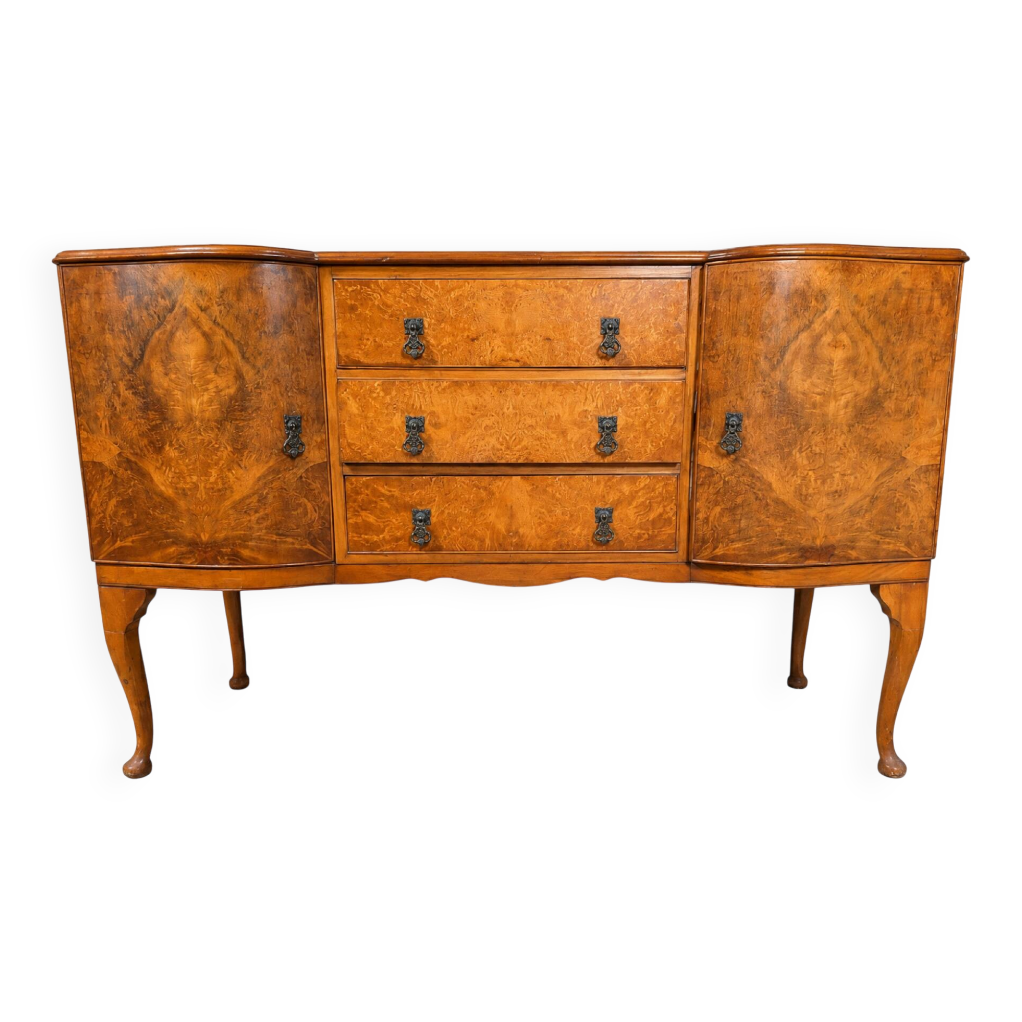 Buffet Art Déco en noyer – années 1930