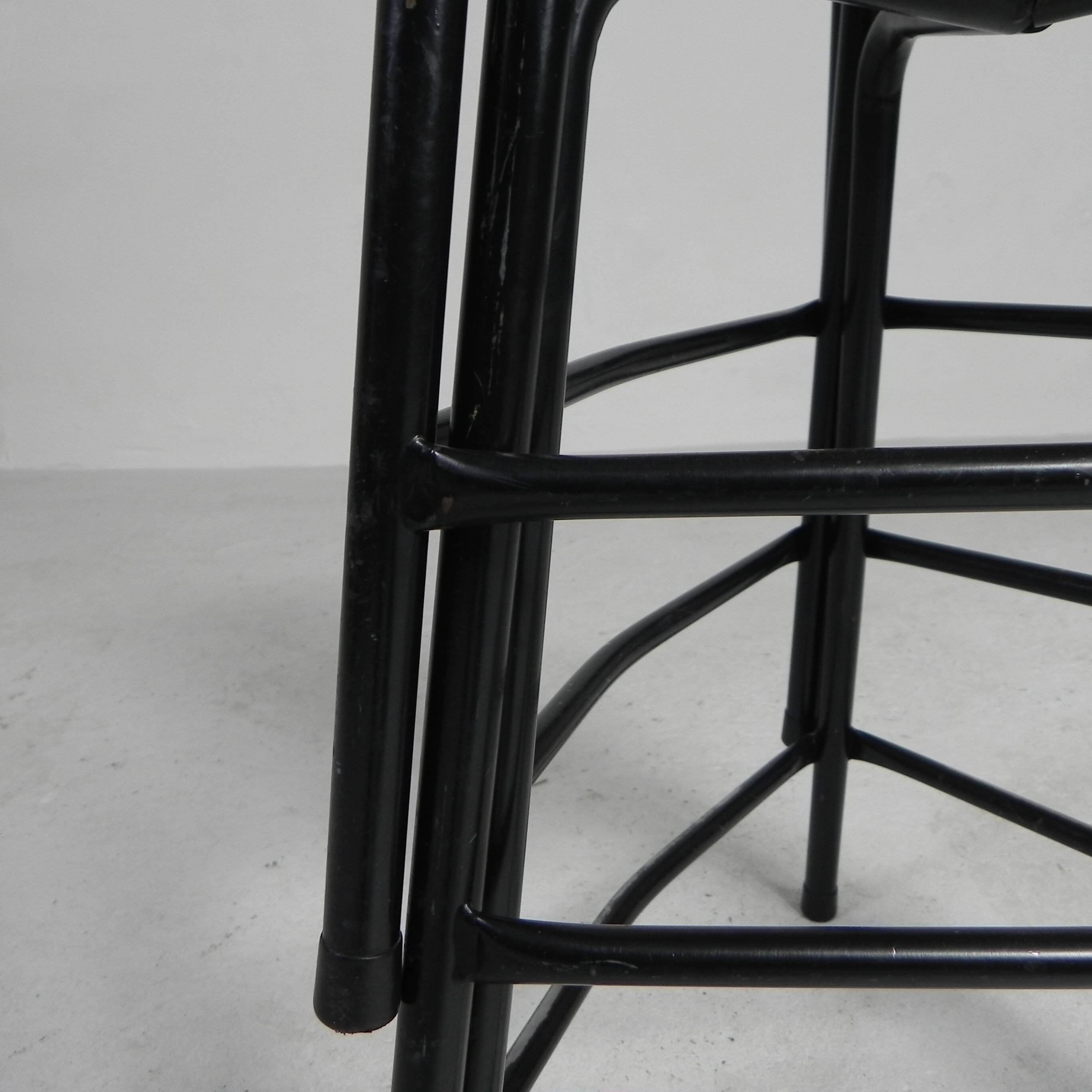 Industrial stackable stool, 59 cm high