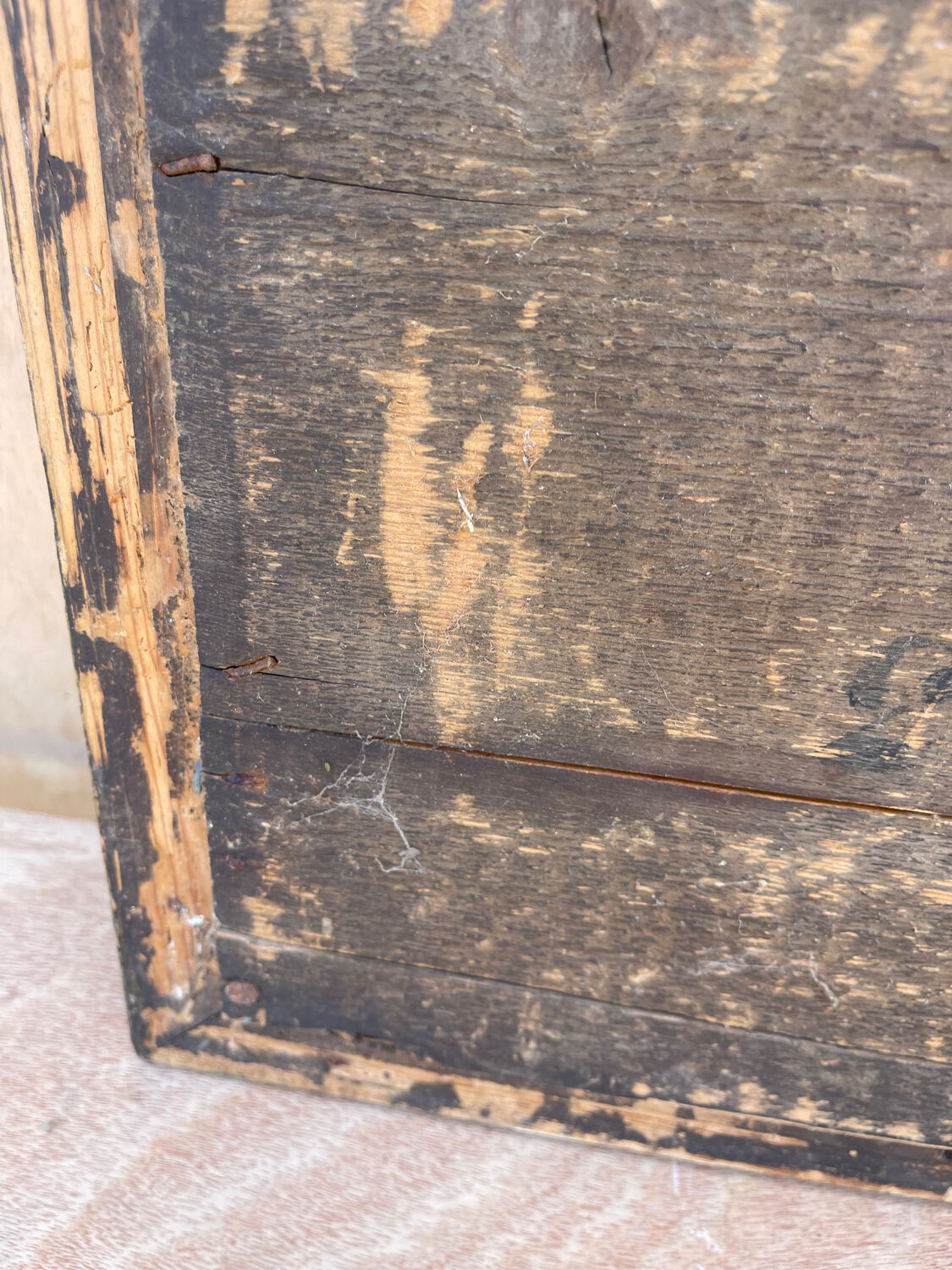 Mirror period louis XVI late eighteenth hau 60 x 44 cm