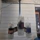 Chrome and glass pendant chandelier by Sciolari, Italy, 1960s