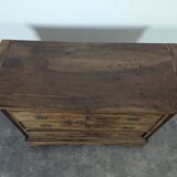 Flamed Mahogany Commode from the Louis Philippe period