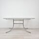 Table en verre fumé 1970