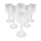 Crystal wine glasses of Arques