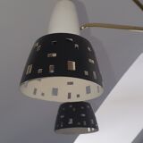 Modernist 1960s ceiling light
