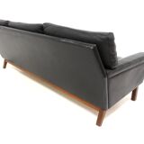 Canapé scandinave "Åland" en cuir, Möbel-Ikéa, Suède, 1960