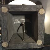 large “Horse” lamp, nickel silver