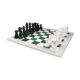 Chess set in volterra alabaster handmade made in italy