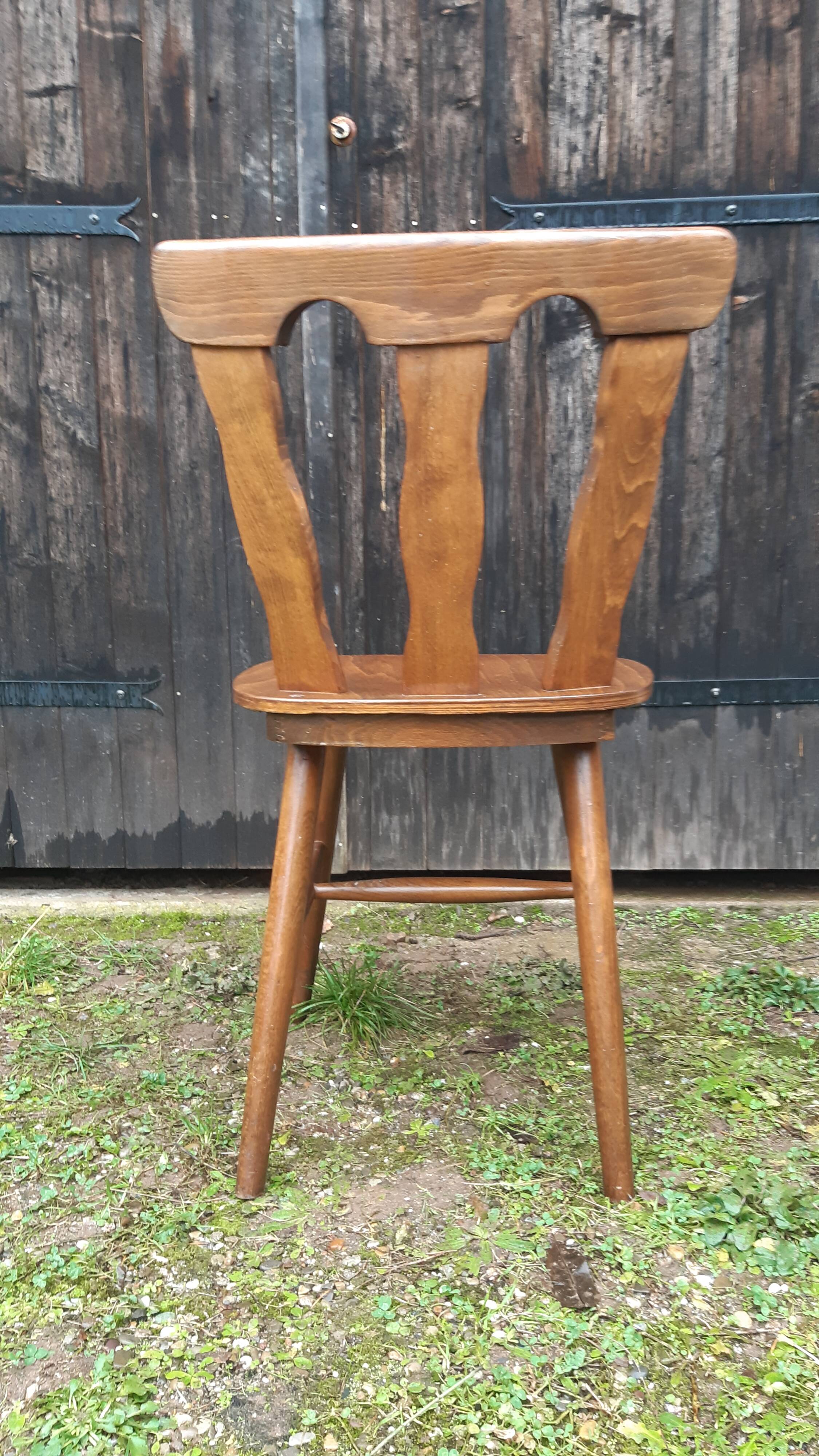 Set of 6 bistro chairs