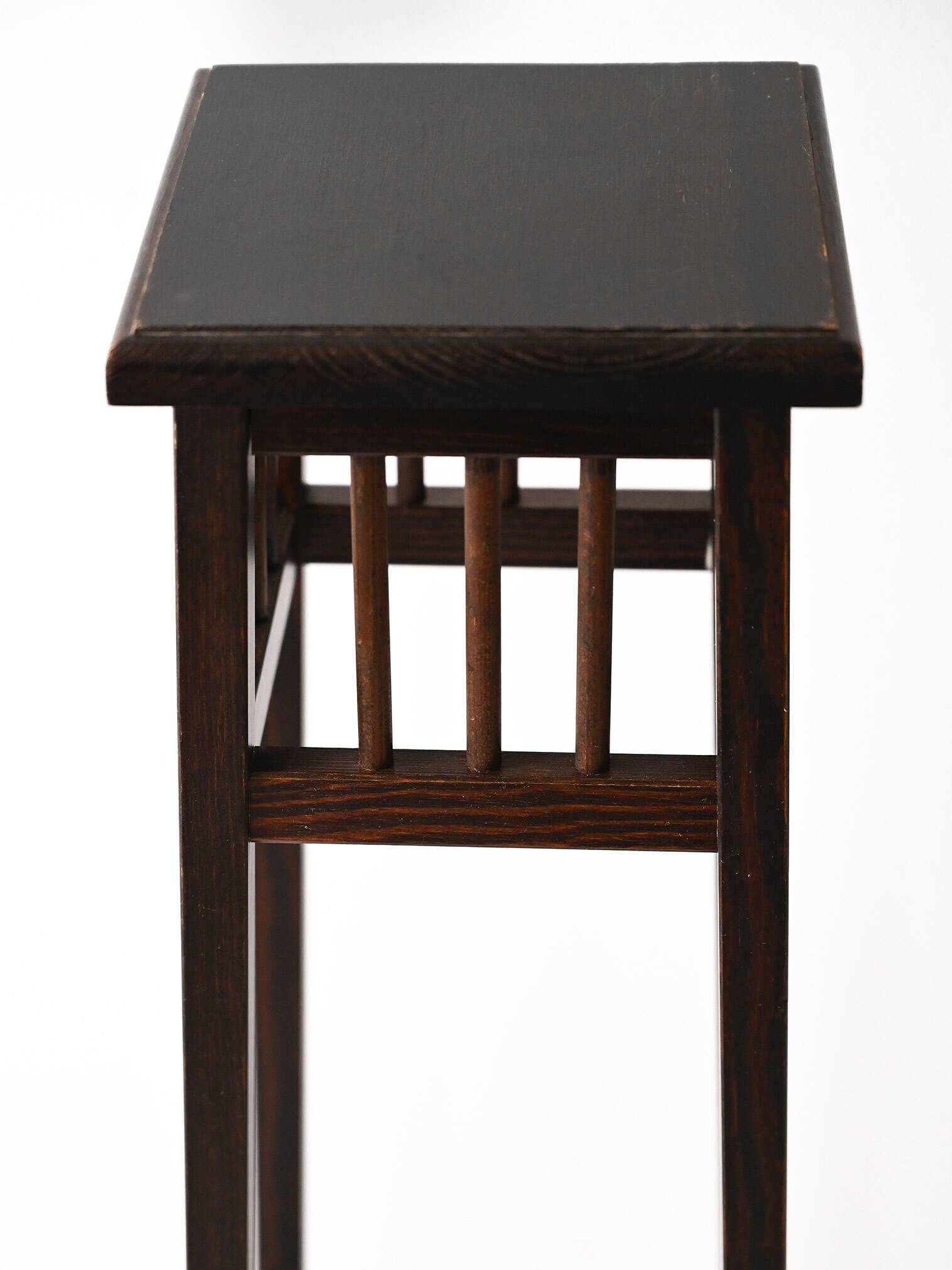 Vintage Swedish Wood Pedestal