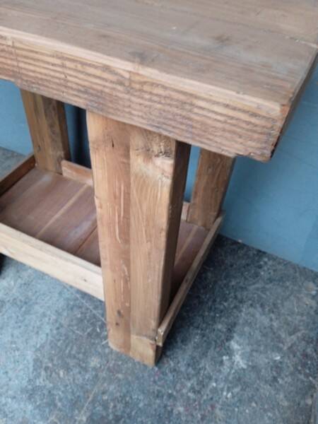 Workbench 90cm old solid wood