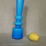 30cm blue opaline soliflore vase