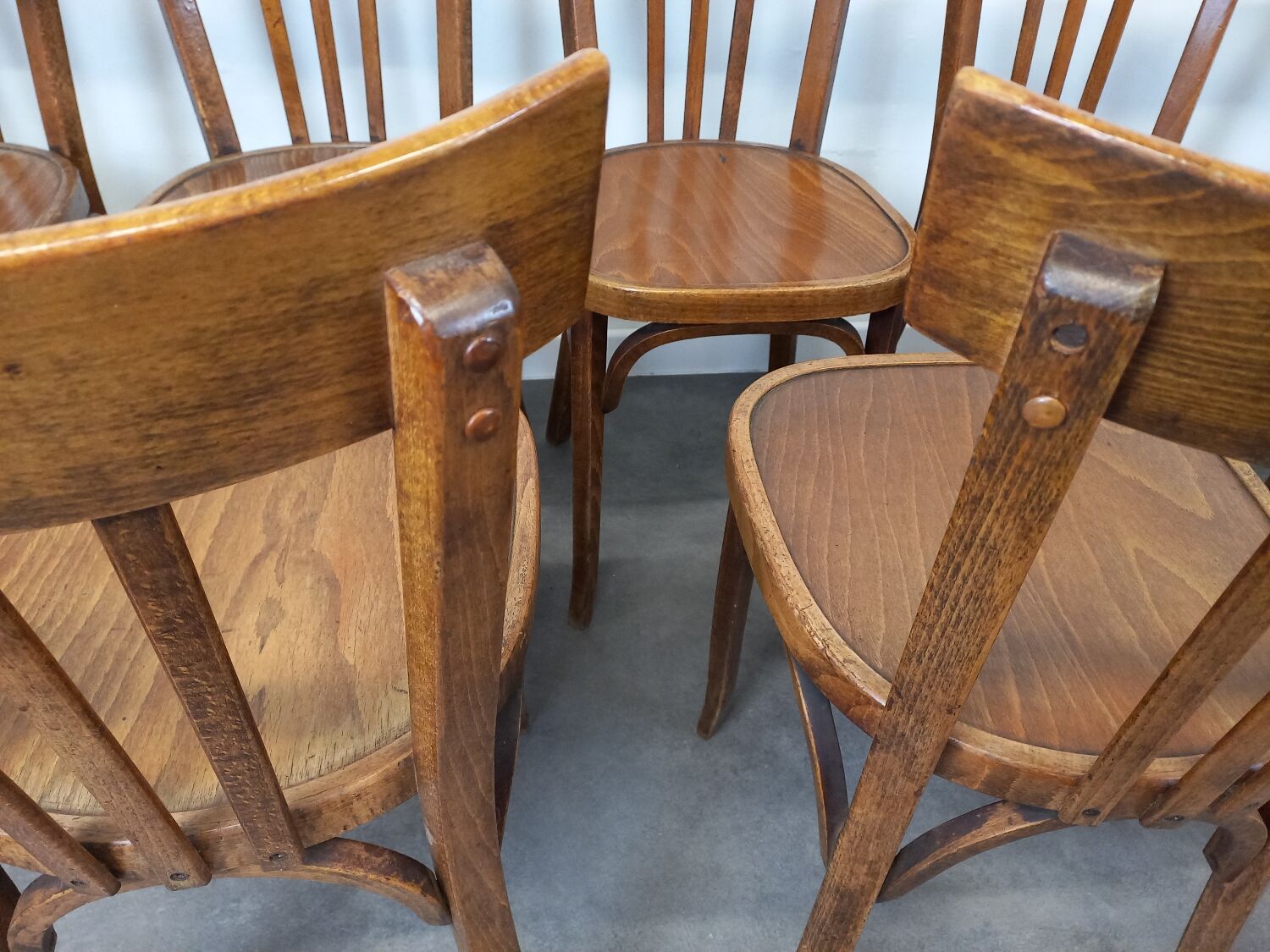 Baumann bistro chairs, set of 10