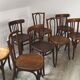 Set of 6 chairs bistro mismatched