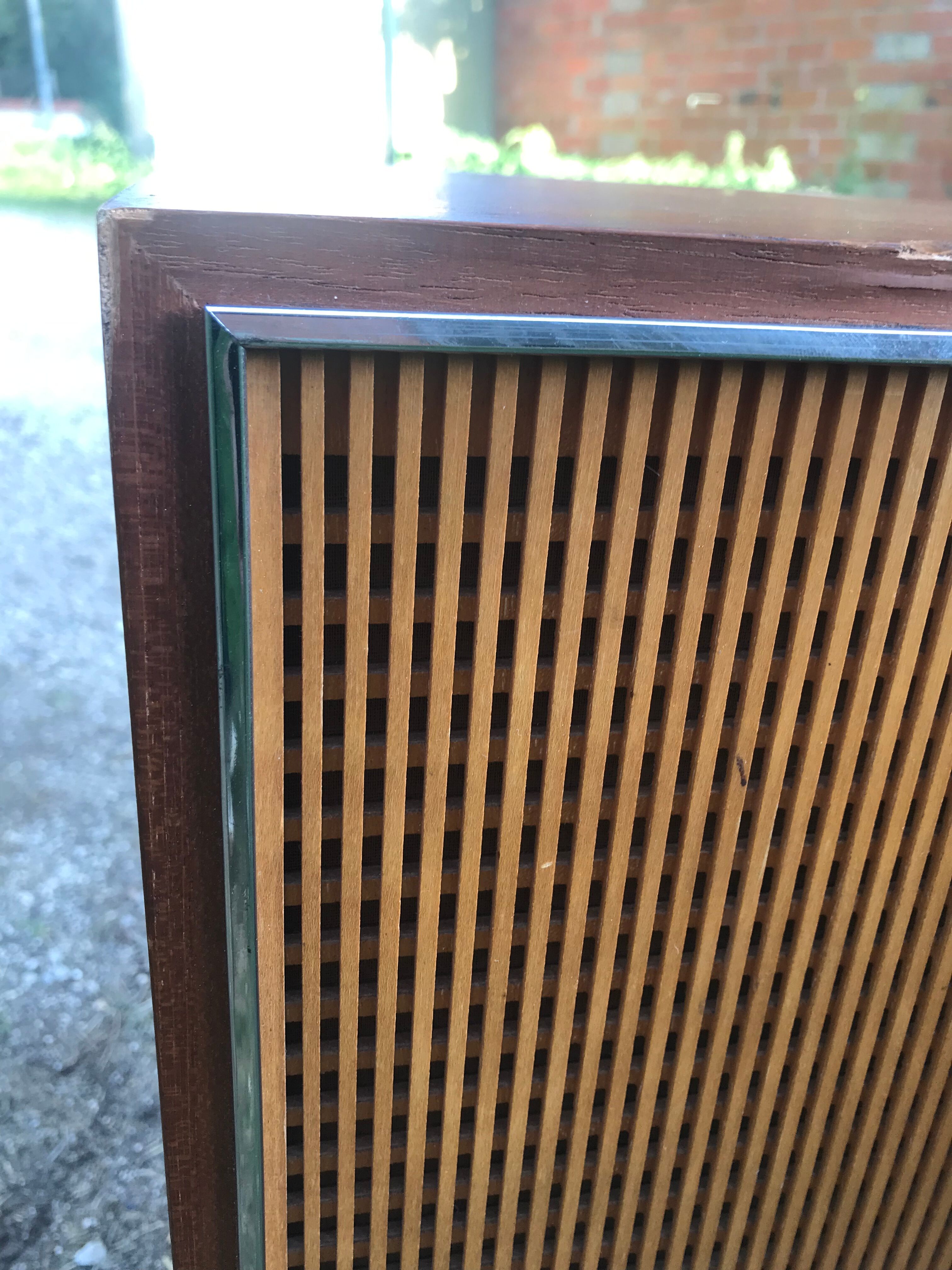 Pair of vintage speakers Ribet-desjardins