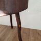 Brutalist tripod stool