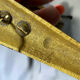 Pair of vintage gold wall sconces – Louis XVI style – Lighting fixture