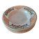 7 Longwy hollow plates. Hand-painted enameled. Model Antibes.