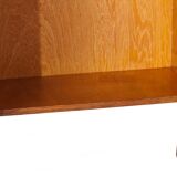 Sewing machine furniture with compass feet from the 50s/60s