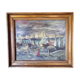 Signed La Rochelle Marine Table
