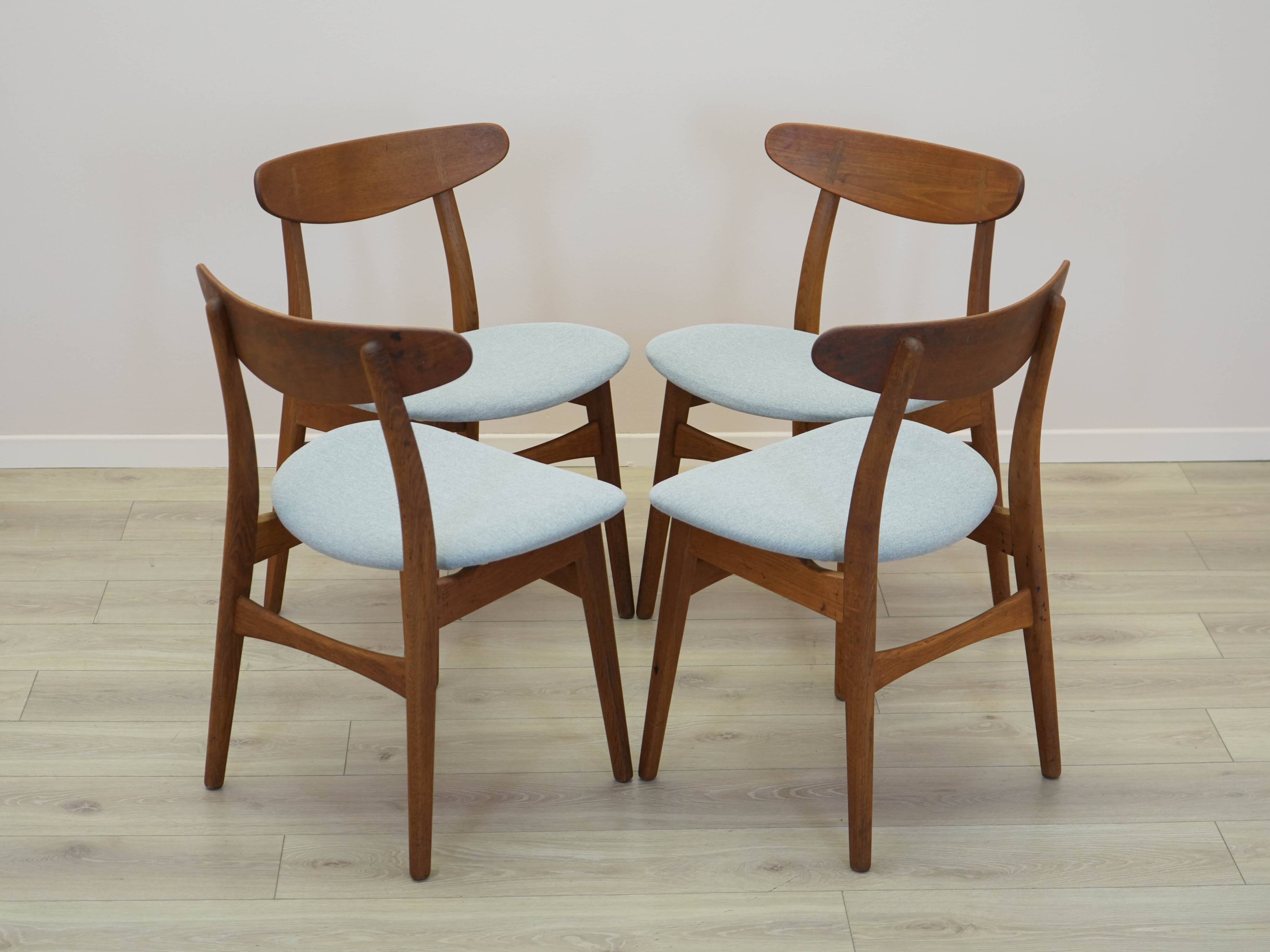 Set of four chairs CH30, Danish design, 1960s, designer: Hans J. Wegner